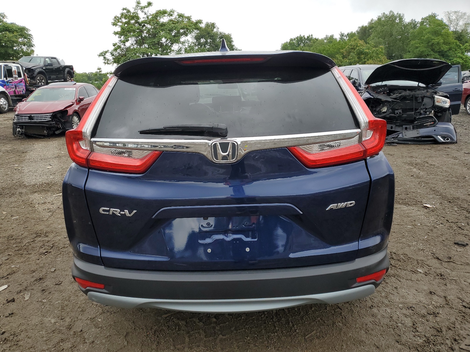 5J6RW2H53KL000359 2019 Honda Cr-V Ex