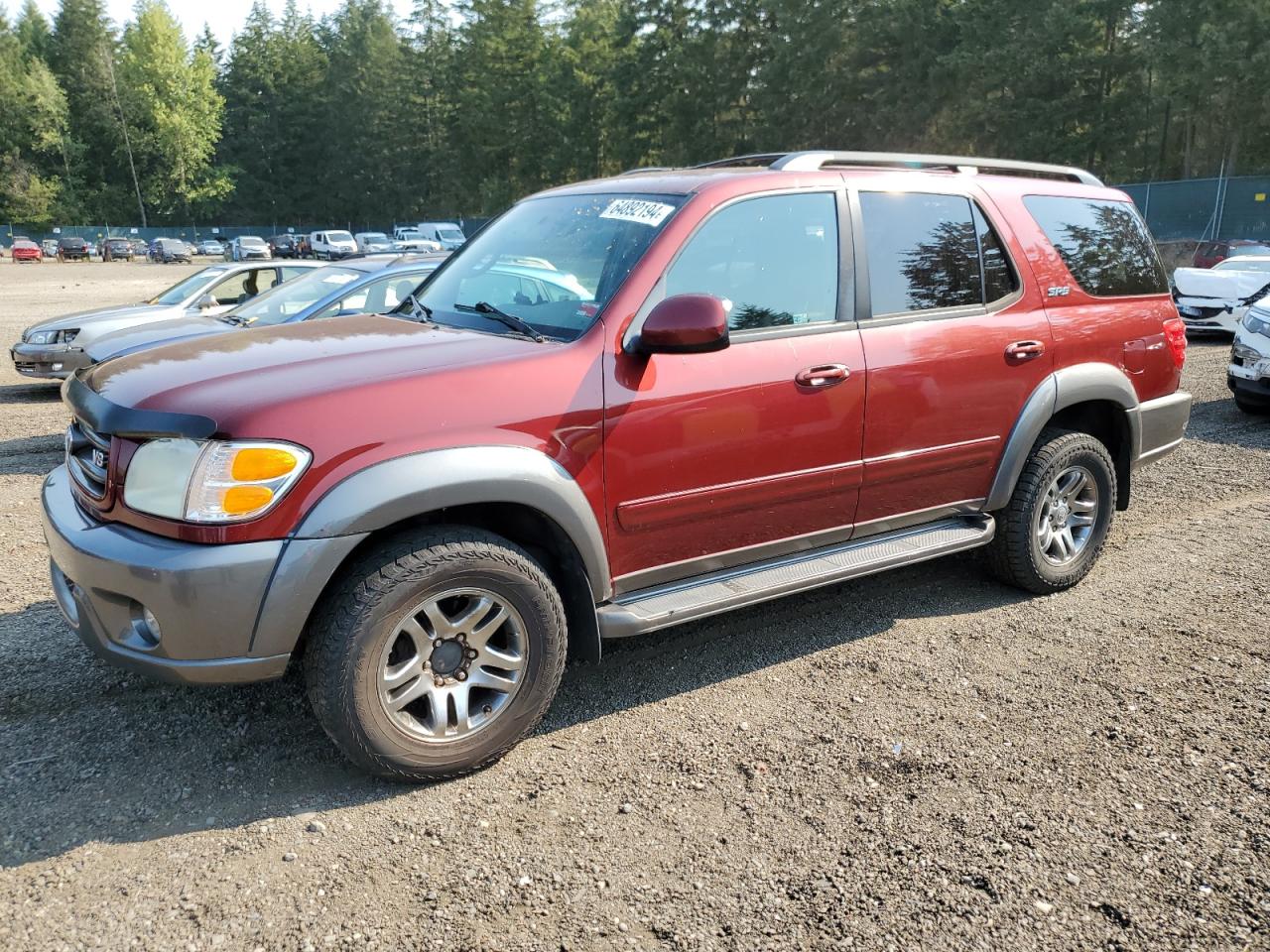 2004 Toyota Sequoia Sr5 VIN: 5TDBT44A14S216341 Lot: 64892194