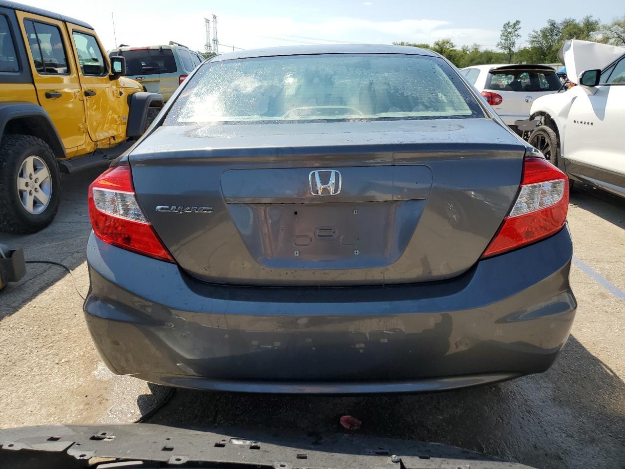 2012 Honda Civic Lx VIN: 2HGFB2F58CH302284 Lot: 68633084