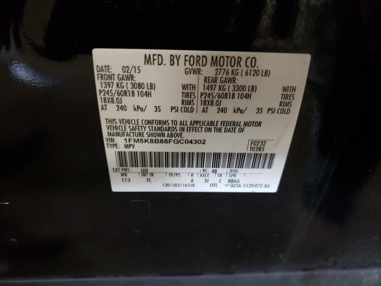 2015 Ford Explorer - Image 14