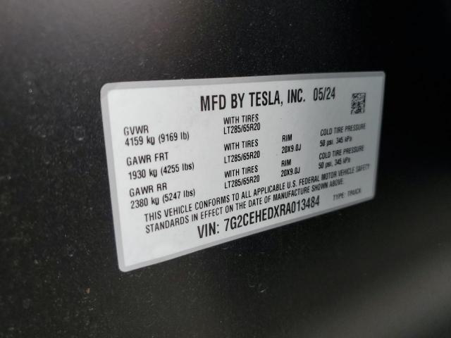 7G2CEHEDXRA013484 Tesla Cybertruck  12