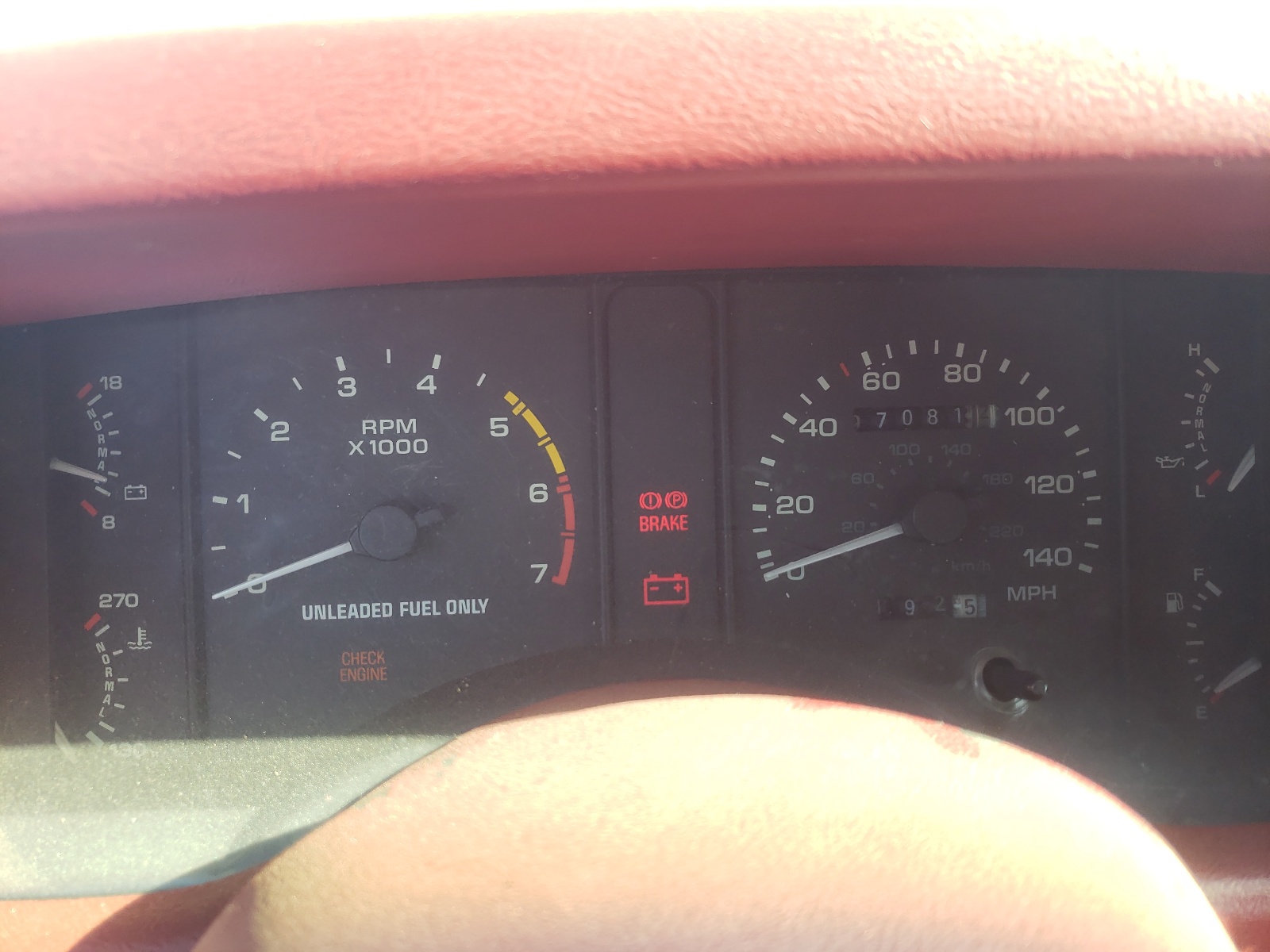 1FACP44E9NF122047 1992 Ford Mustang Lx