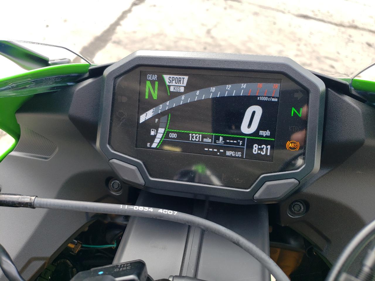 2024 Kawasaki Zx636 K VIN: JKBZXJJ1XRA007390 Lot: 69765244