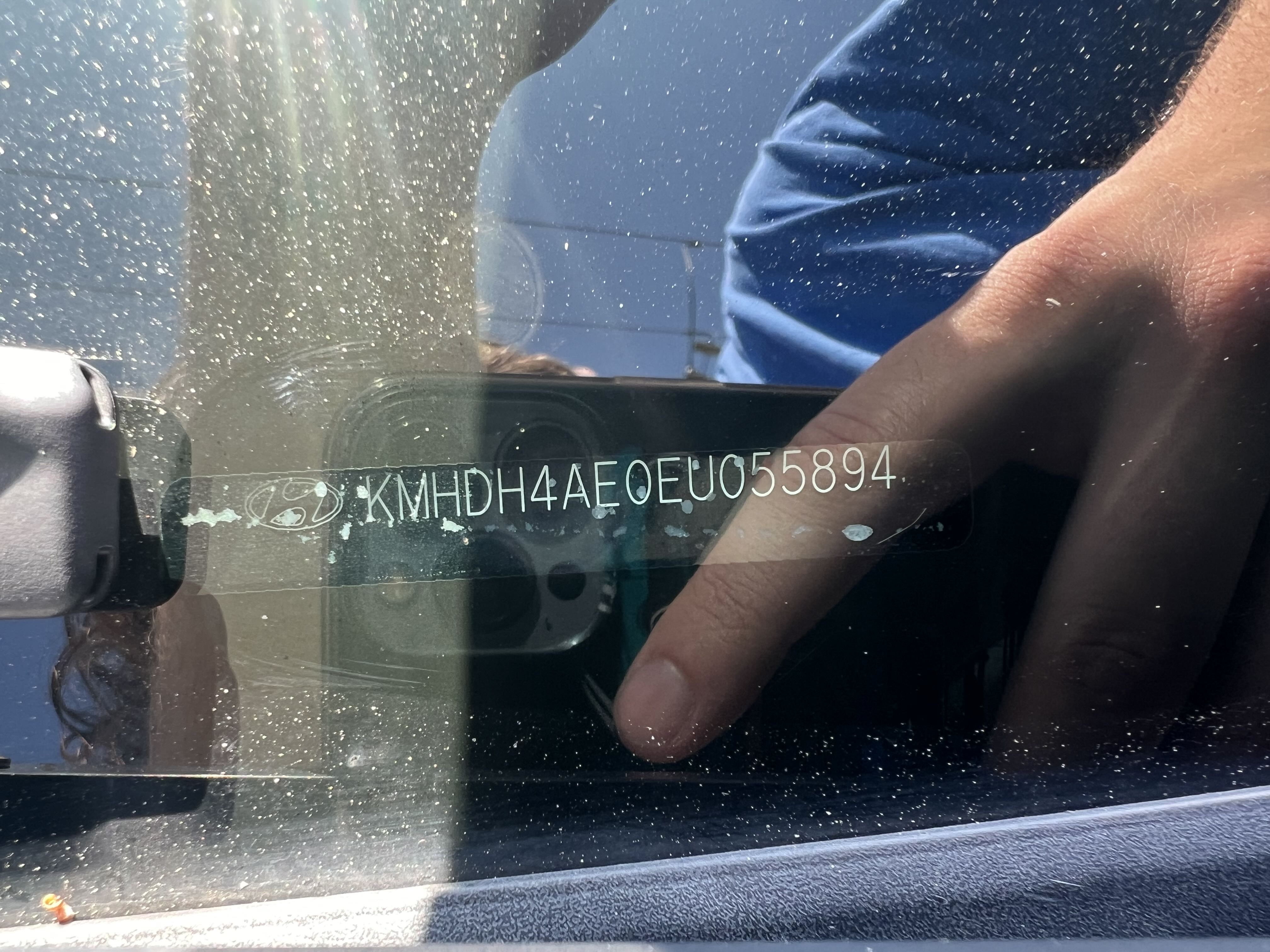 KMHDH4AE0EU055894 2014 Hyundai Elantra Se