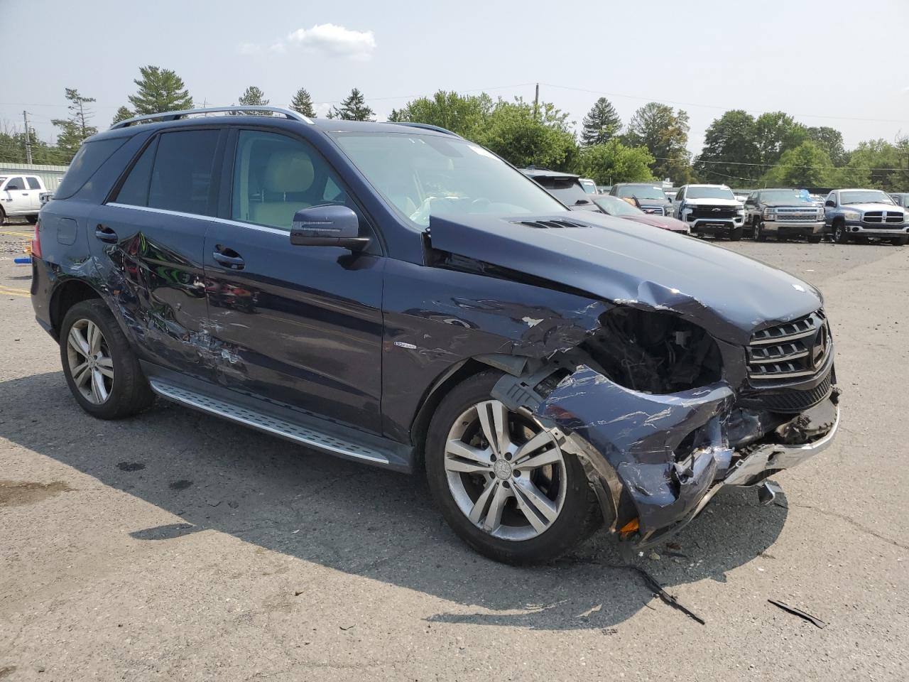 2012 Mercedes-Benz Ml 350 4Matic VIN: 4JGDA5HB4CA029304 Lot: 67418214