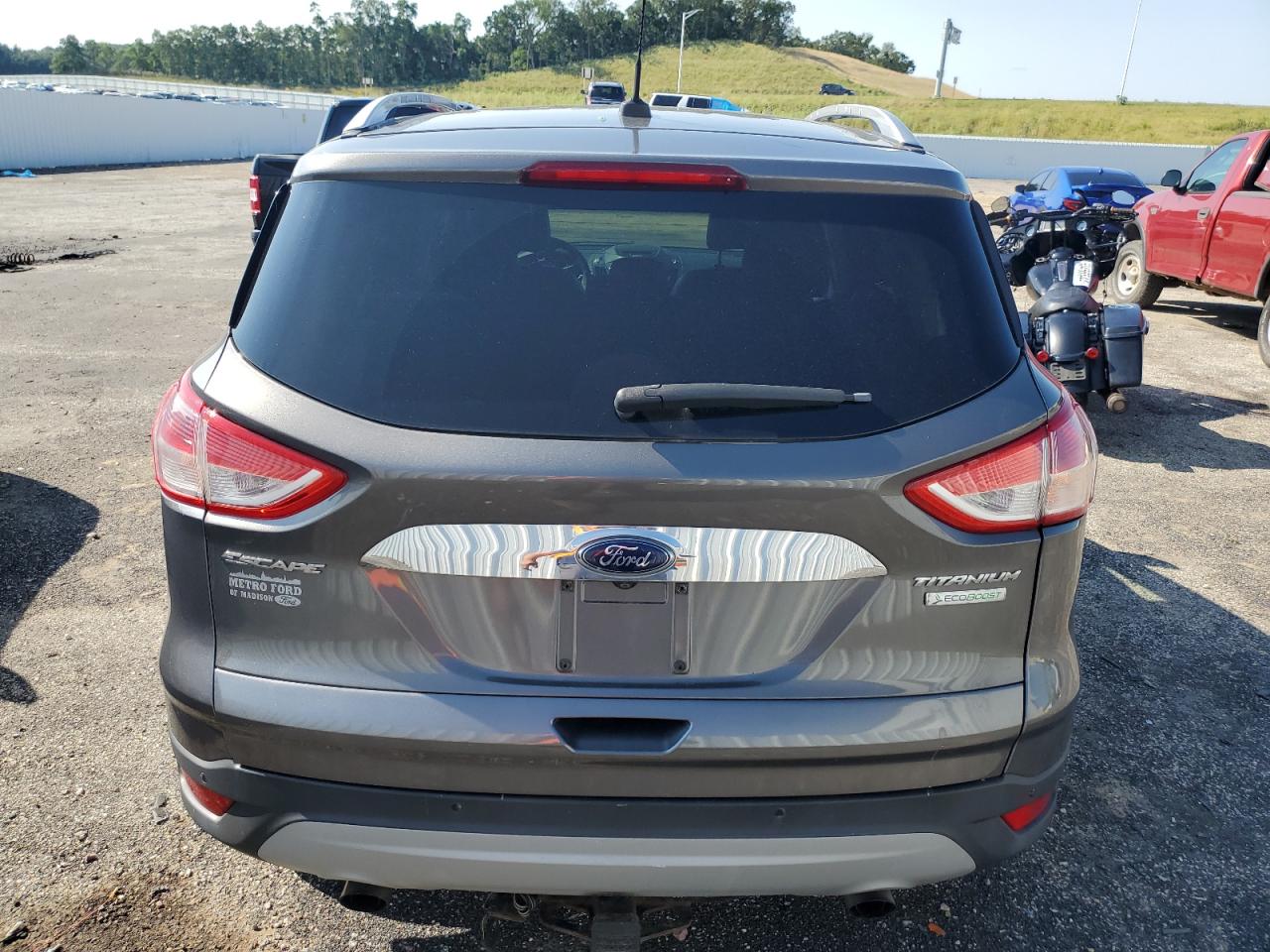 2014 Ford Escape Titanium VIN: 1FMCU0JX8EUB69983 Lot: 66370164