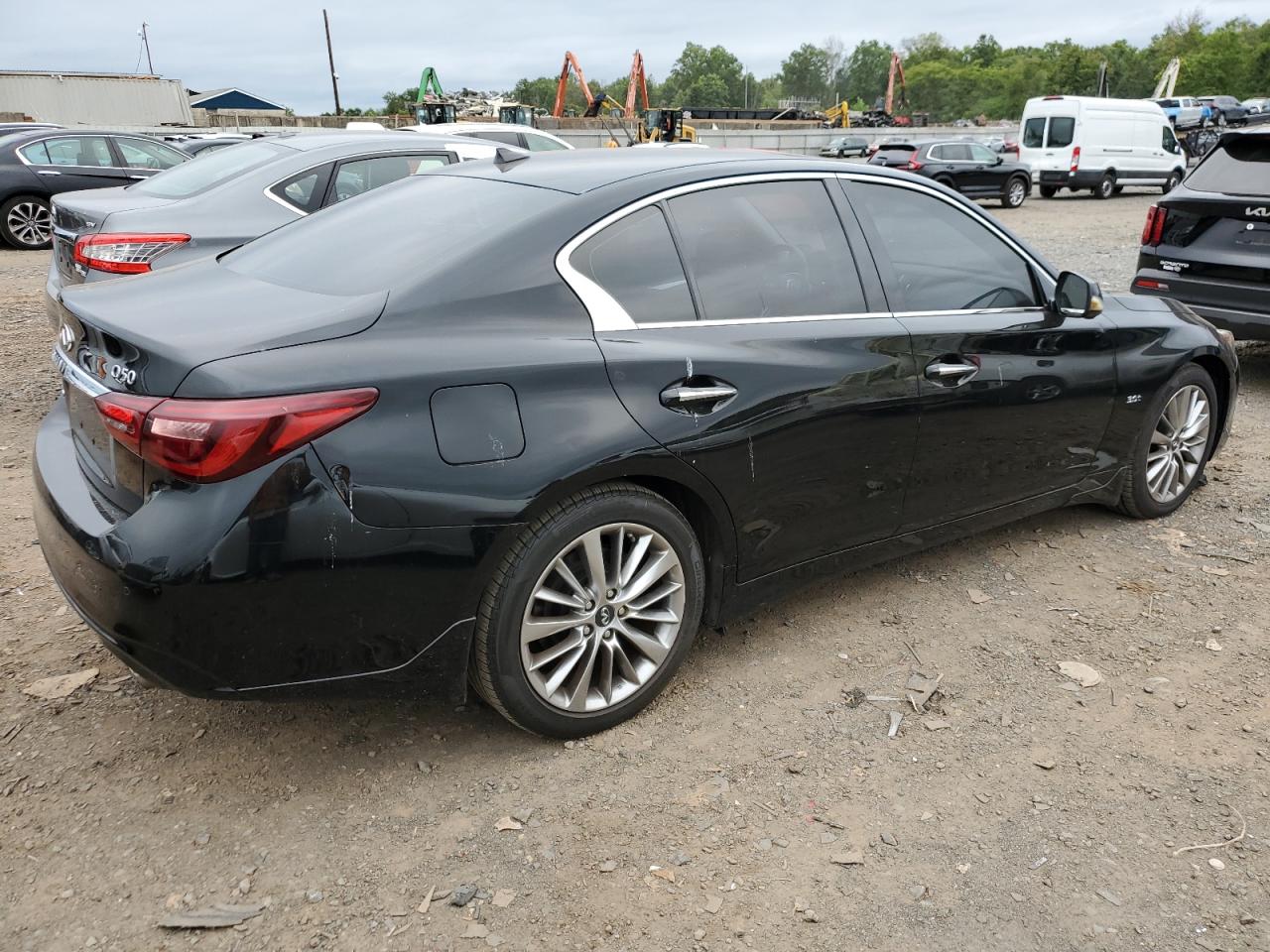 2018 Infiniti Q50 Luxe VIN: JN1EV7AR9JM438154 Lot: 69003524