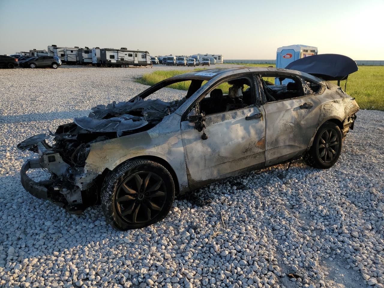 2018 Chevrolet Impala Lt zu verkaufen in Temple, TX - Burn