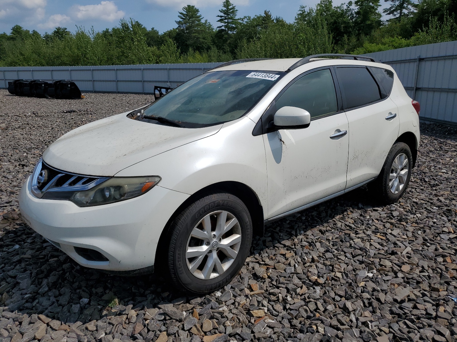 2014 Nissan Murano S vin: JN8AZ1MU5EW417393