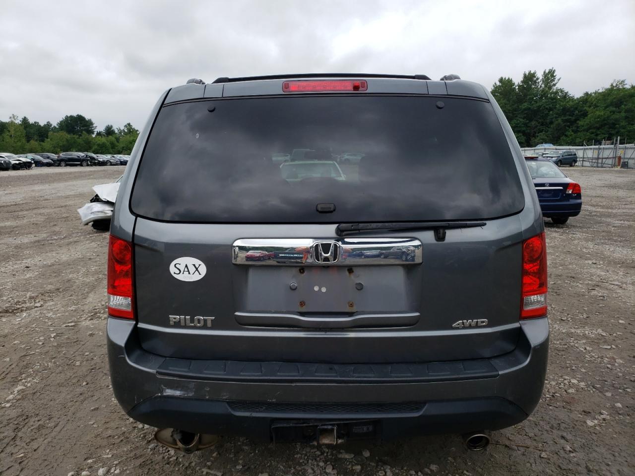 2013 Honda Pilot Exl VIN: 5FNYF4H51DB050261 Lot: 66581864