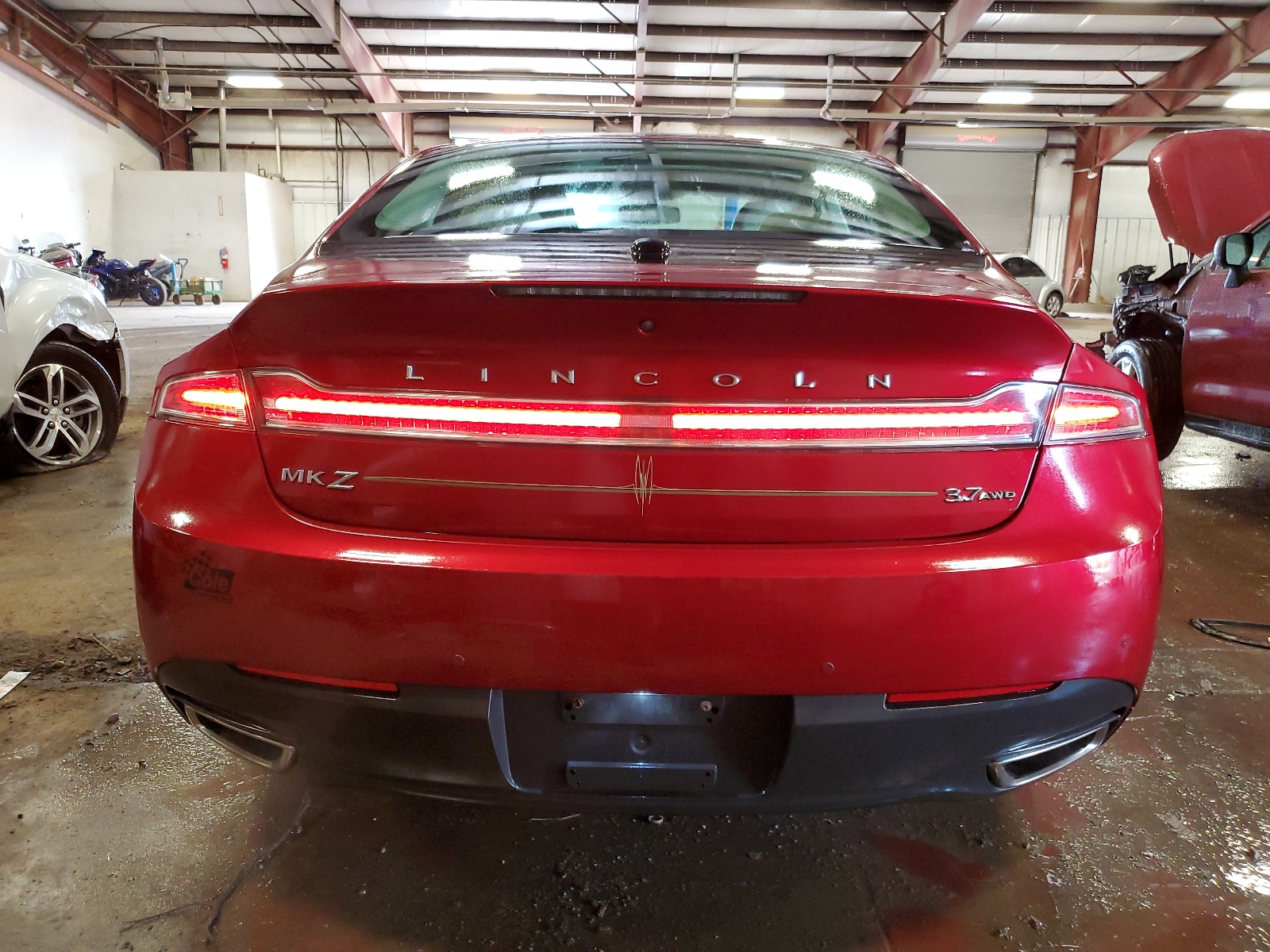 3LN6L2JK7FR618496 2015 Lincoln Mkz