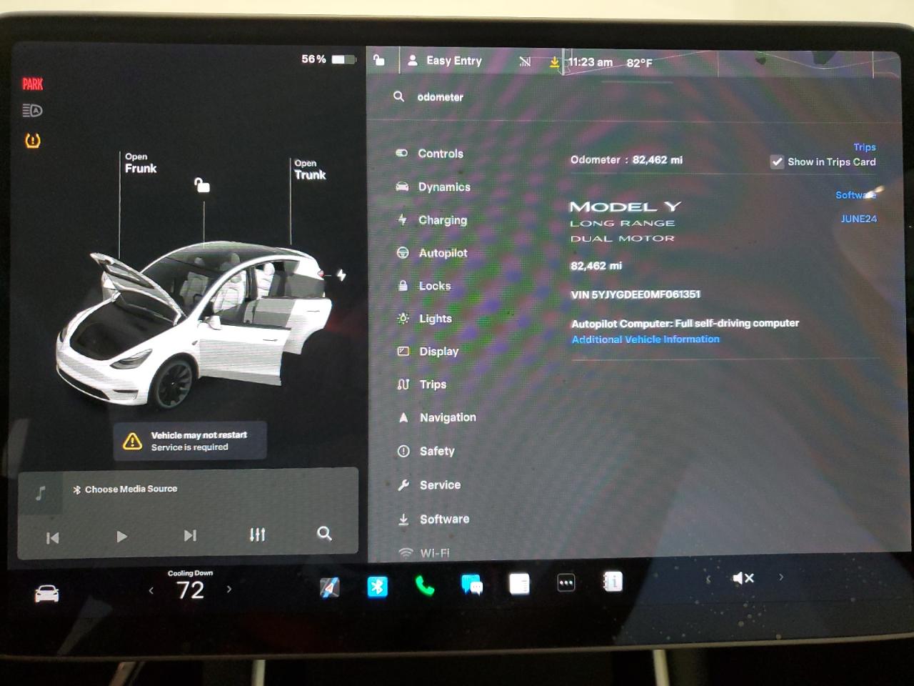 5YJYGDEE0MF061351 2021 Tesla Model Y