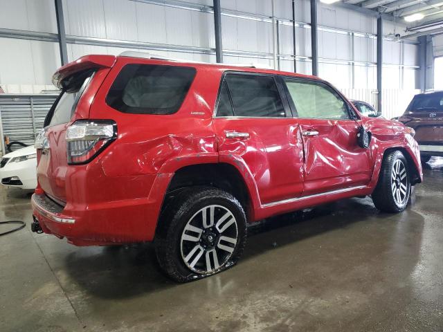  TOYOTA 4RUNNER 2021 Czerwony