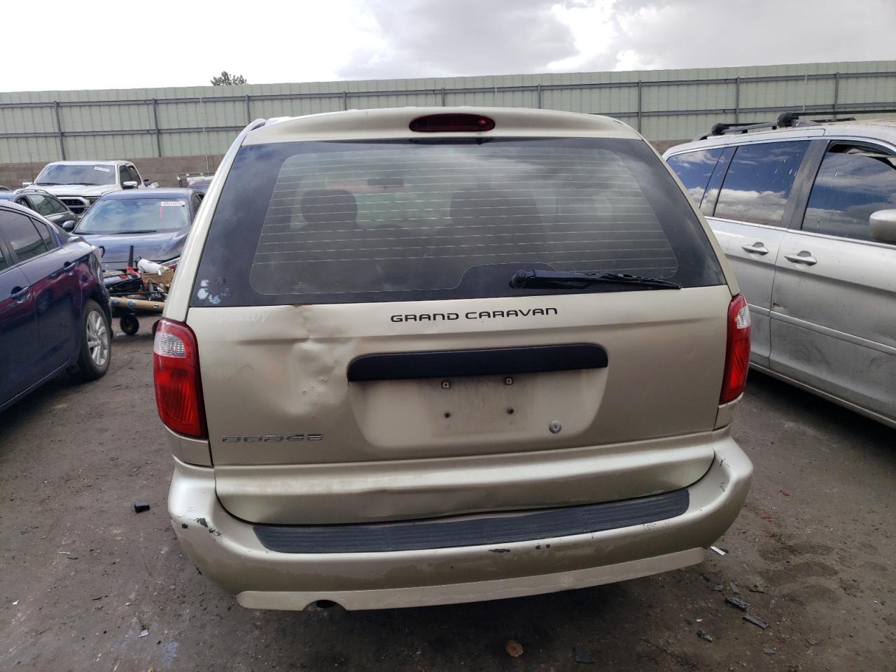 2006 Dodge Grand Caravan Se VIN: 1D4GP24R86B549850 Lot: 68651044