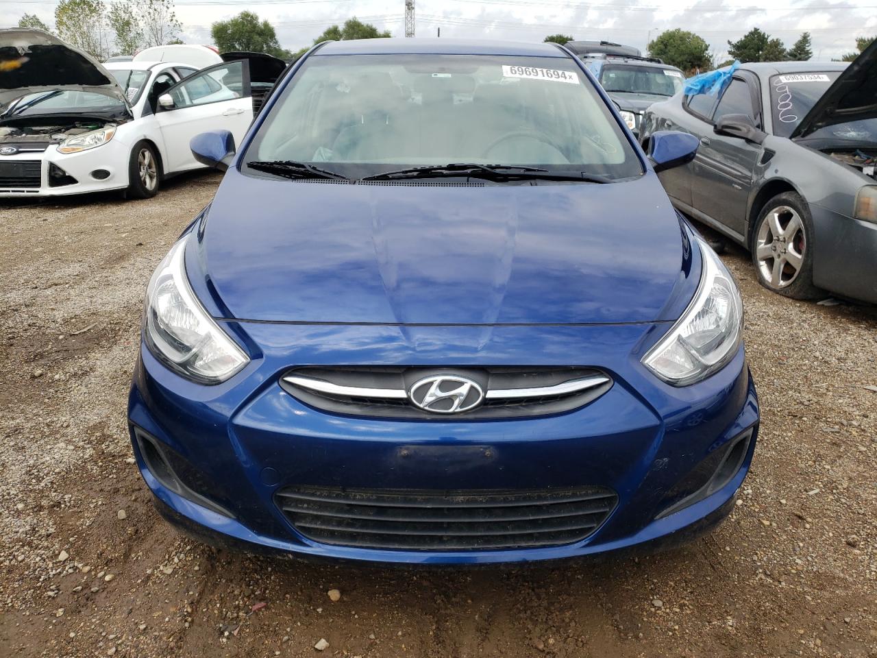 2017 Hyundai Accent Se VIN: KMHCT4AE6HU268184 Lot: 69691694