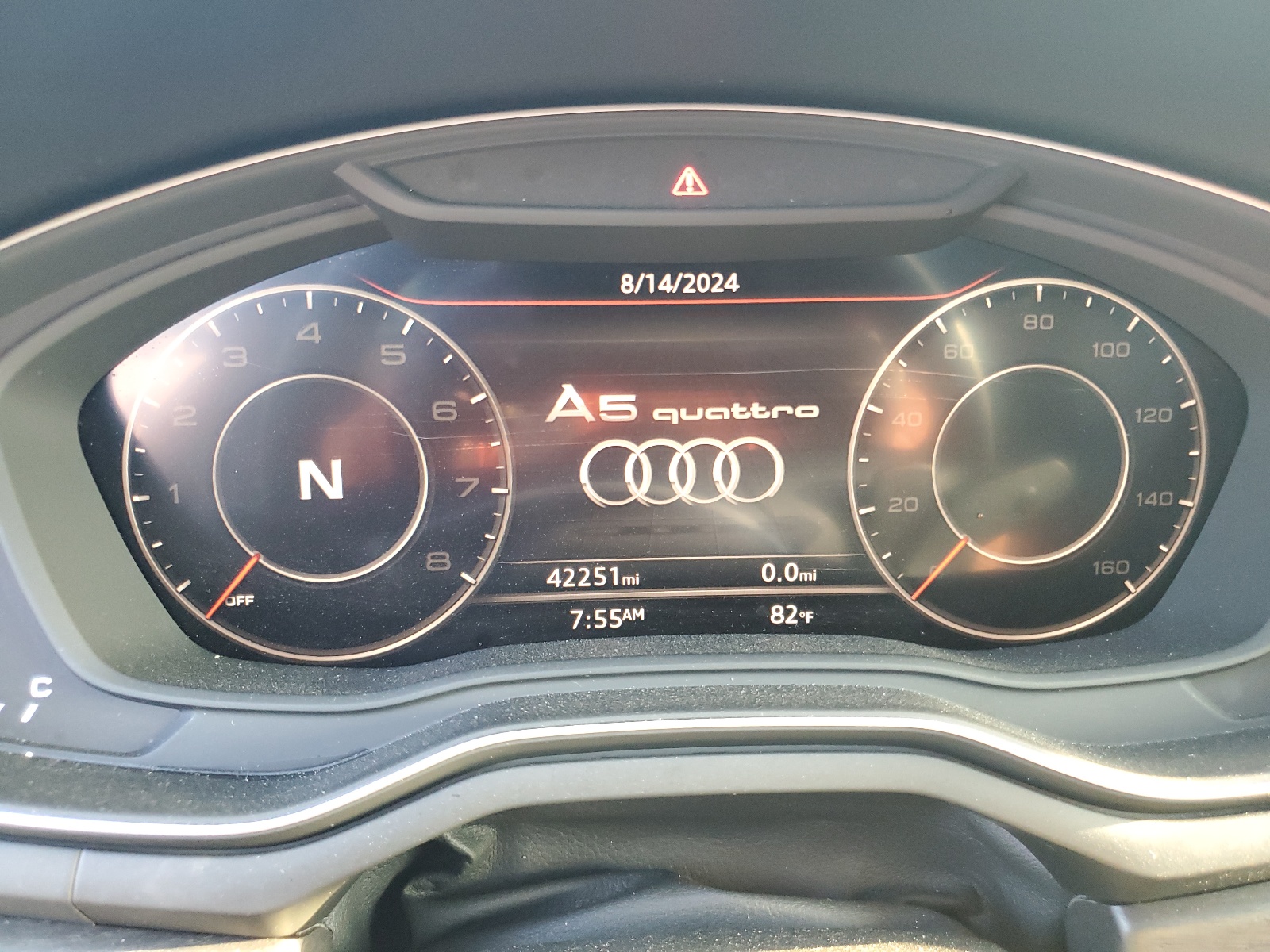 WAUFNCF58JA045647 2018 Audi A5 Prestige S-Line