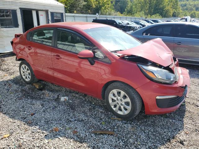 Sedans KIA RIO 2017 Red