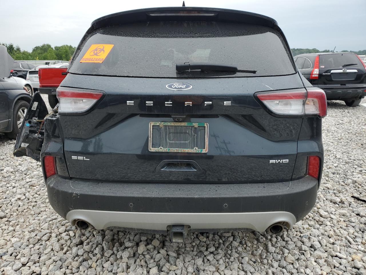 2022 Ford Escape Sel VIN: 1FMCU9H91NUA21802 Lot: 67472314