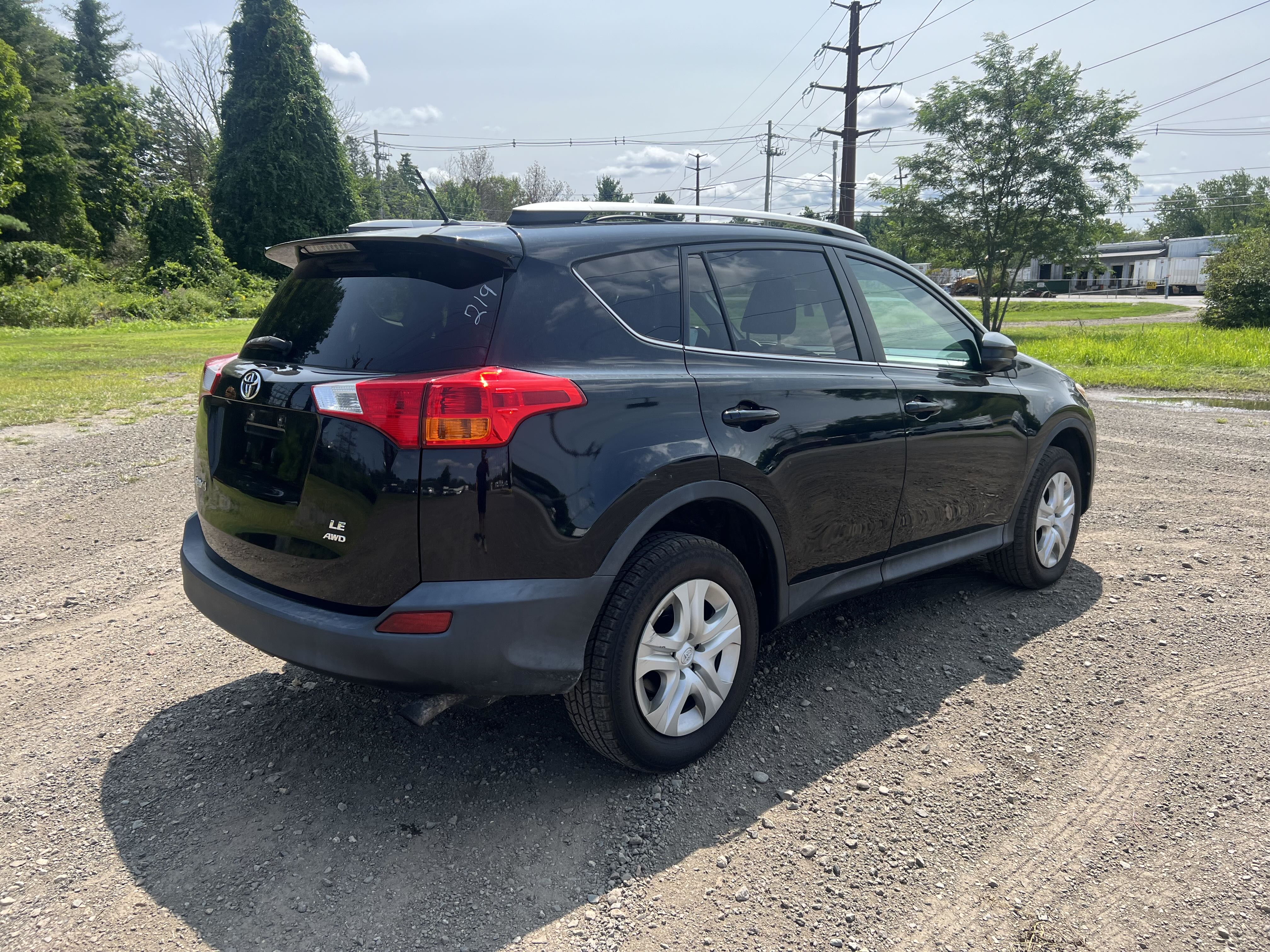 2014 Toyota Rav4 Le vin: 2T3BFREV6EW190776