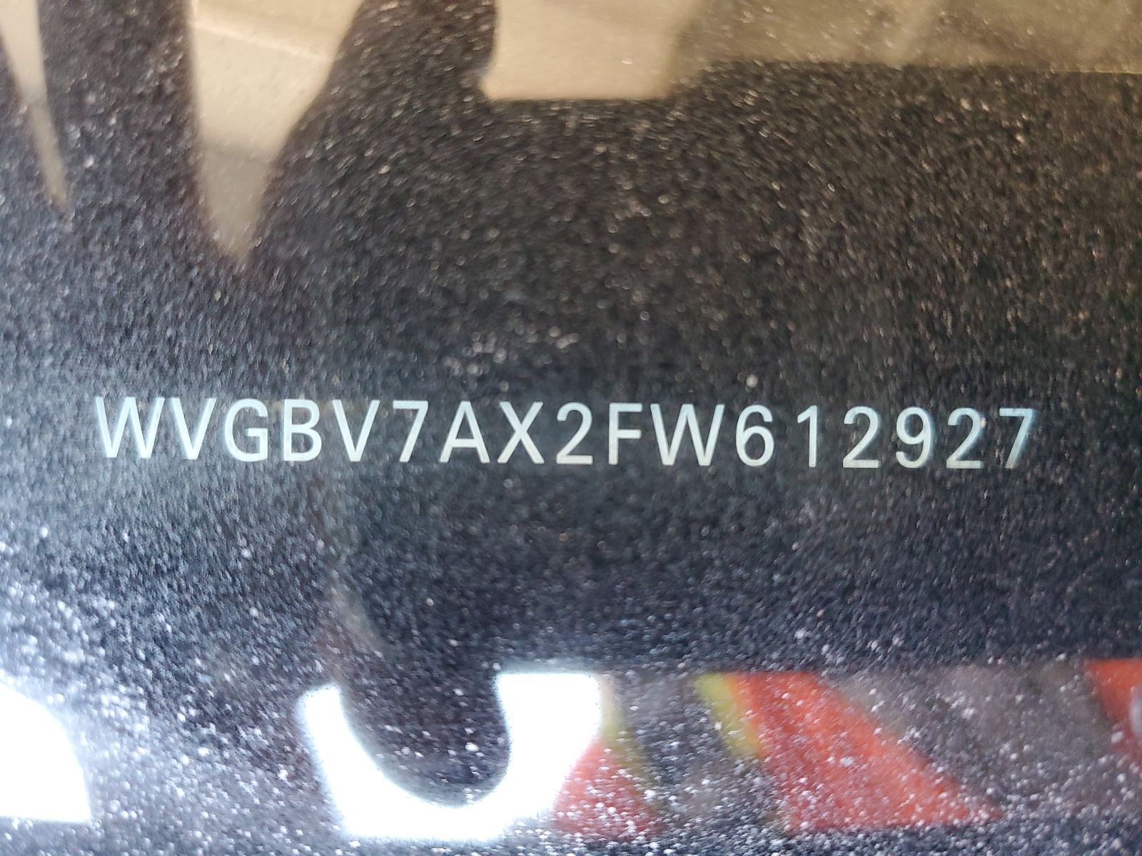 WVGBV7AX2FW612927 2015 Volkswagen Tiguan S