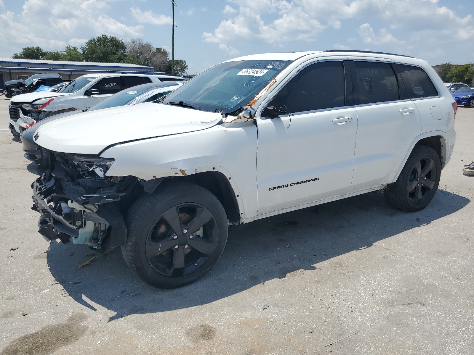 2015 Jeep Grand Cherokee Laredo vin: 1C4RJEAGXFC218550