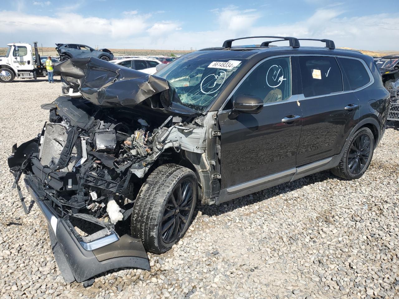 2021 Kia Telluride Sx VIN: 5XYP5DHC4MG155480 Lot: 66149334