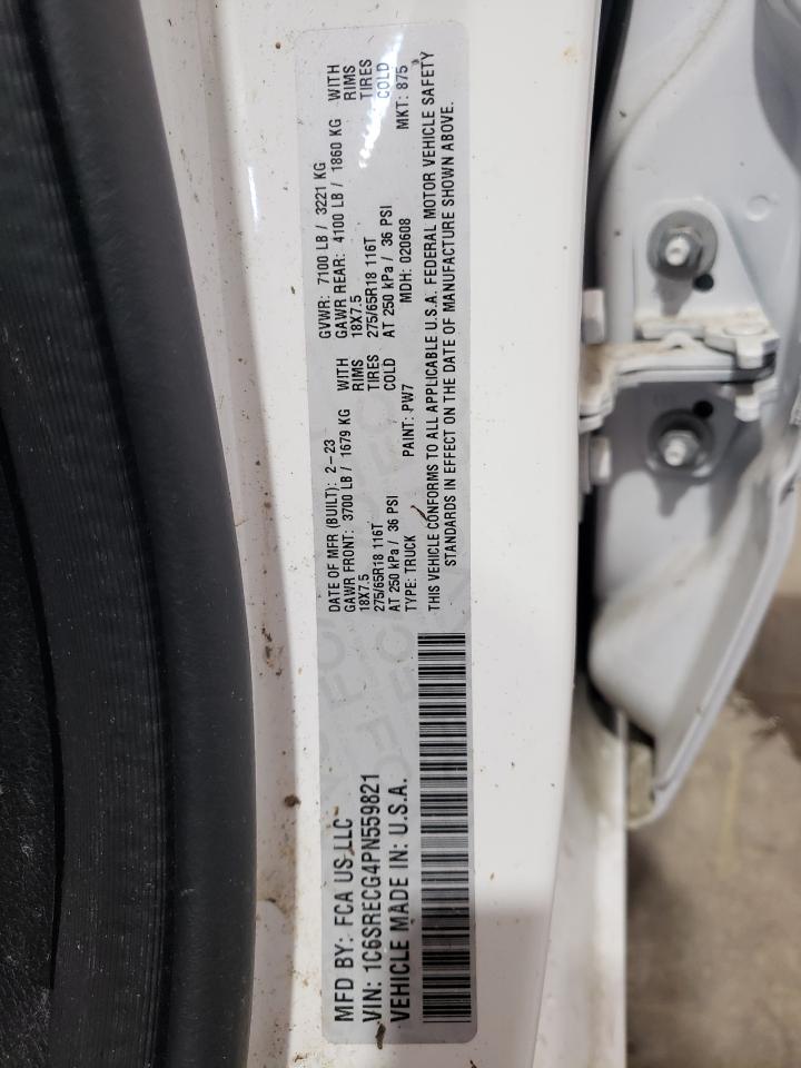 2023 Ram 1500 Tradesman VIN: 1C6SRECG4PN559821 Lot: 67324234