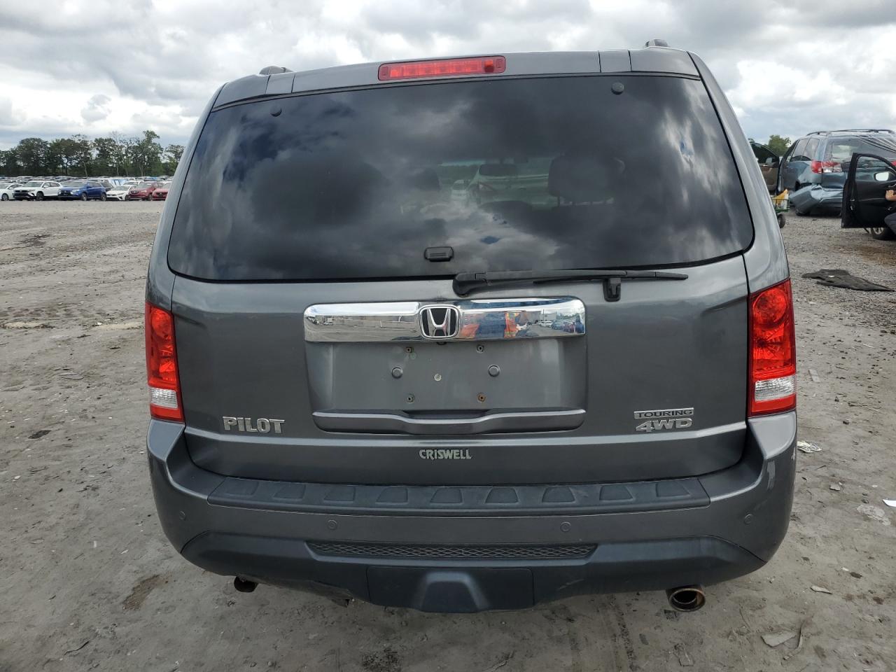 2012 Honda Pilot Touring VIN: 5FNYF4H94CB076662 Lot: 66395004
