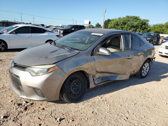  TOYOTA COROLLA 2016 Szary