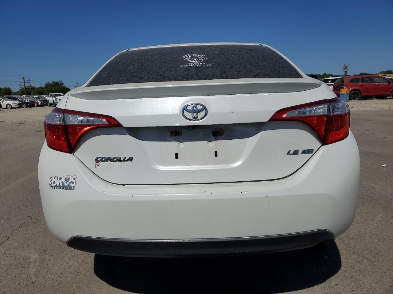 2016 Toyota Corolla Eco VIN: 5YFBPRHE2GP386722 Lot: 69090874