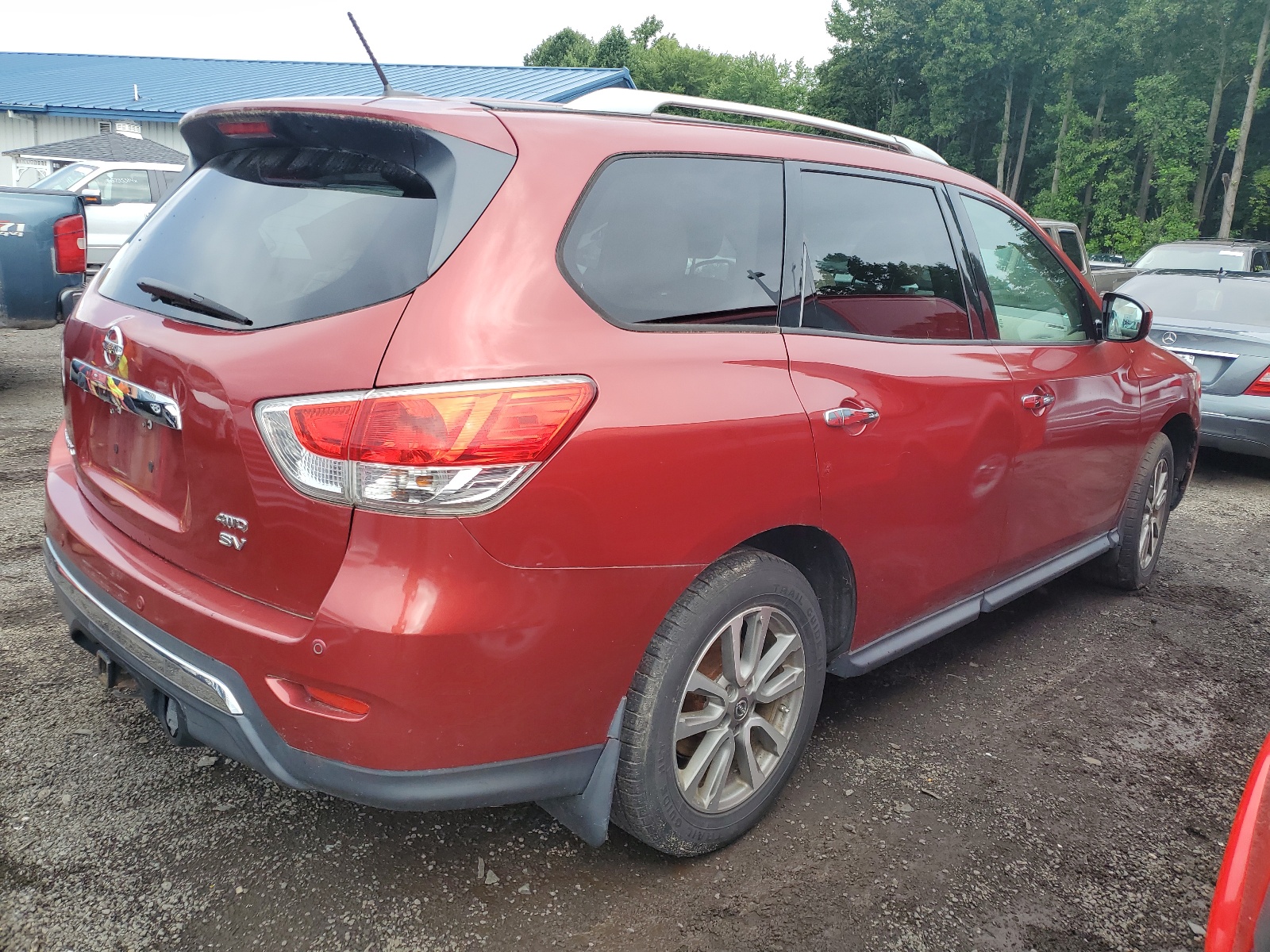 2014 Nissan Pathfinder S vin: 5N1AR2MM7EC633602