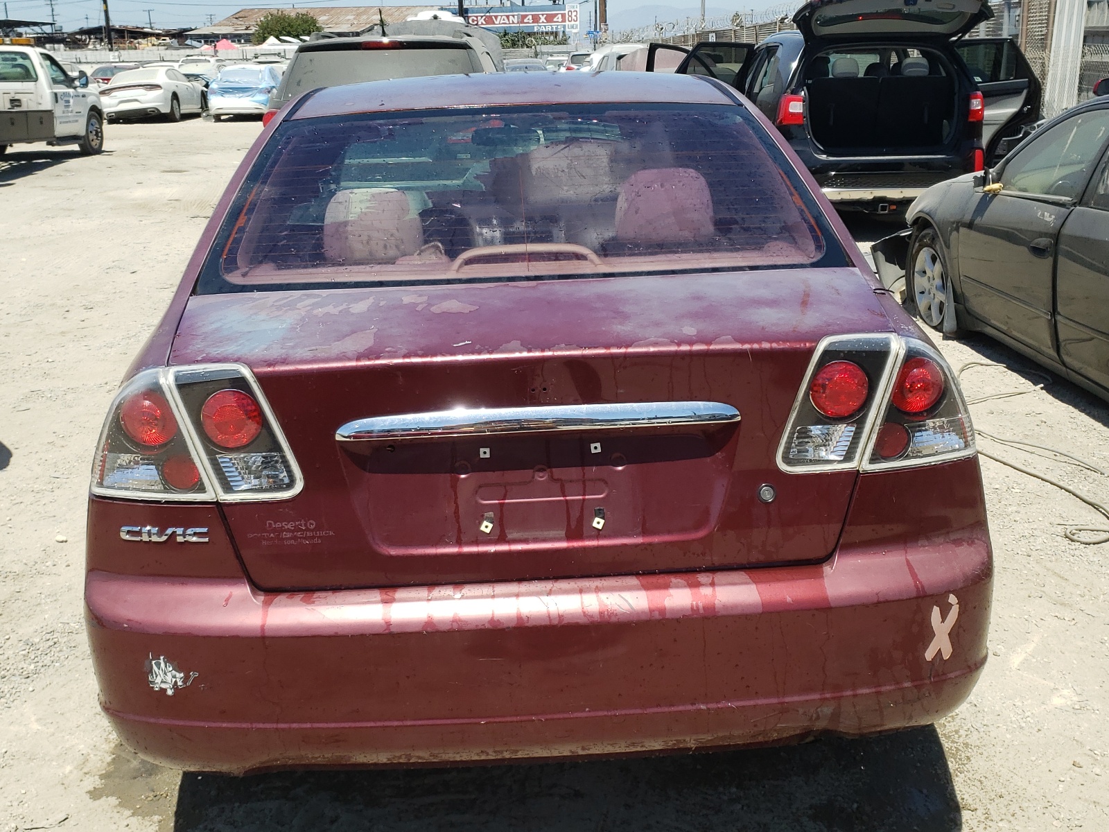 JHMES165X3S001995 2003 Honda Civic Lx