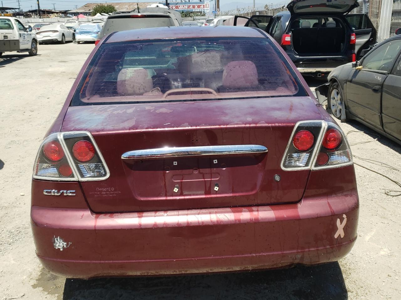 2003 Honda Civic Lx VIN: JHMES165X3S001995 Lot: 68261004