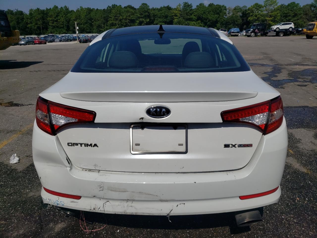 2012 Kia Optima Sx VIN: 5XXGR4A68CG031840 Lot: 65133244