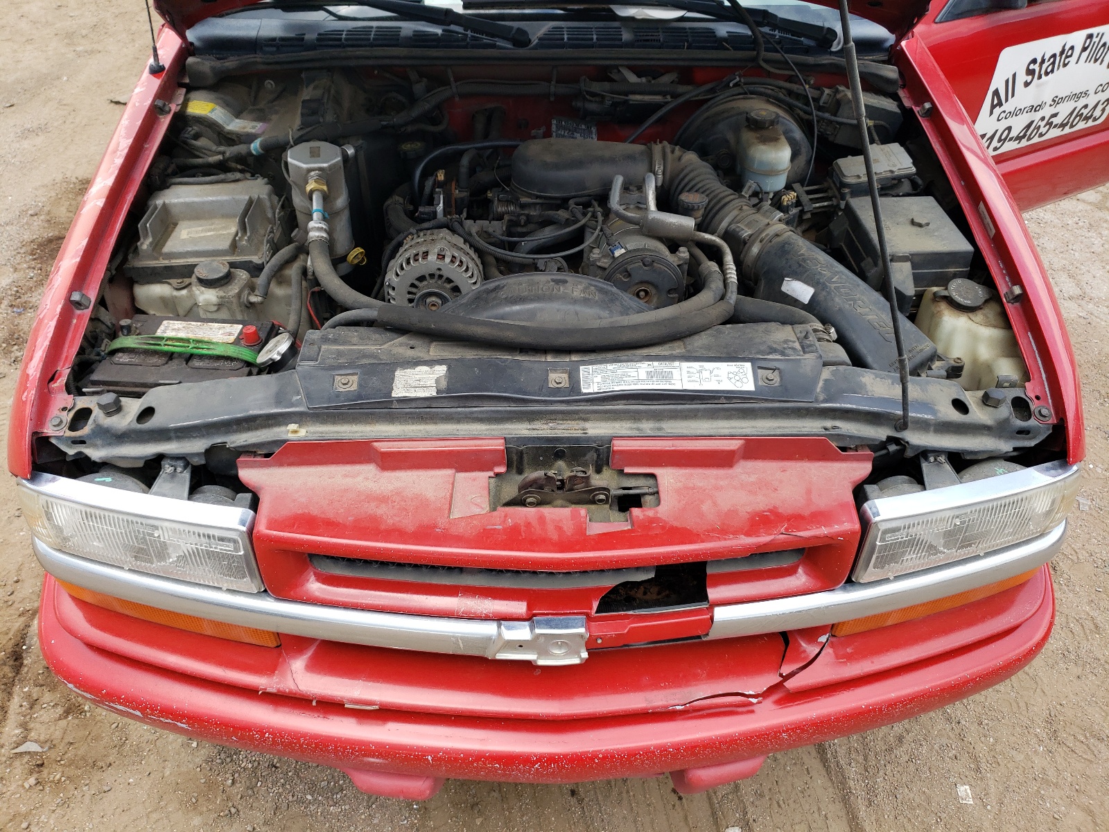 1GNCS18W31K190749 2001 Chevrolet Blazer