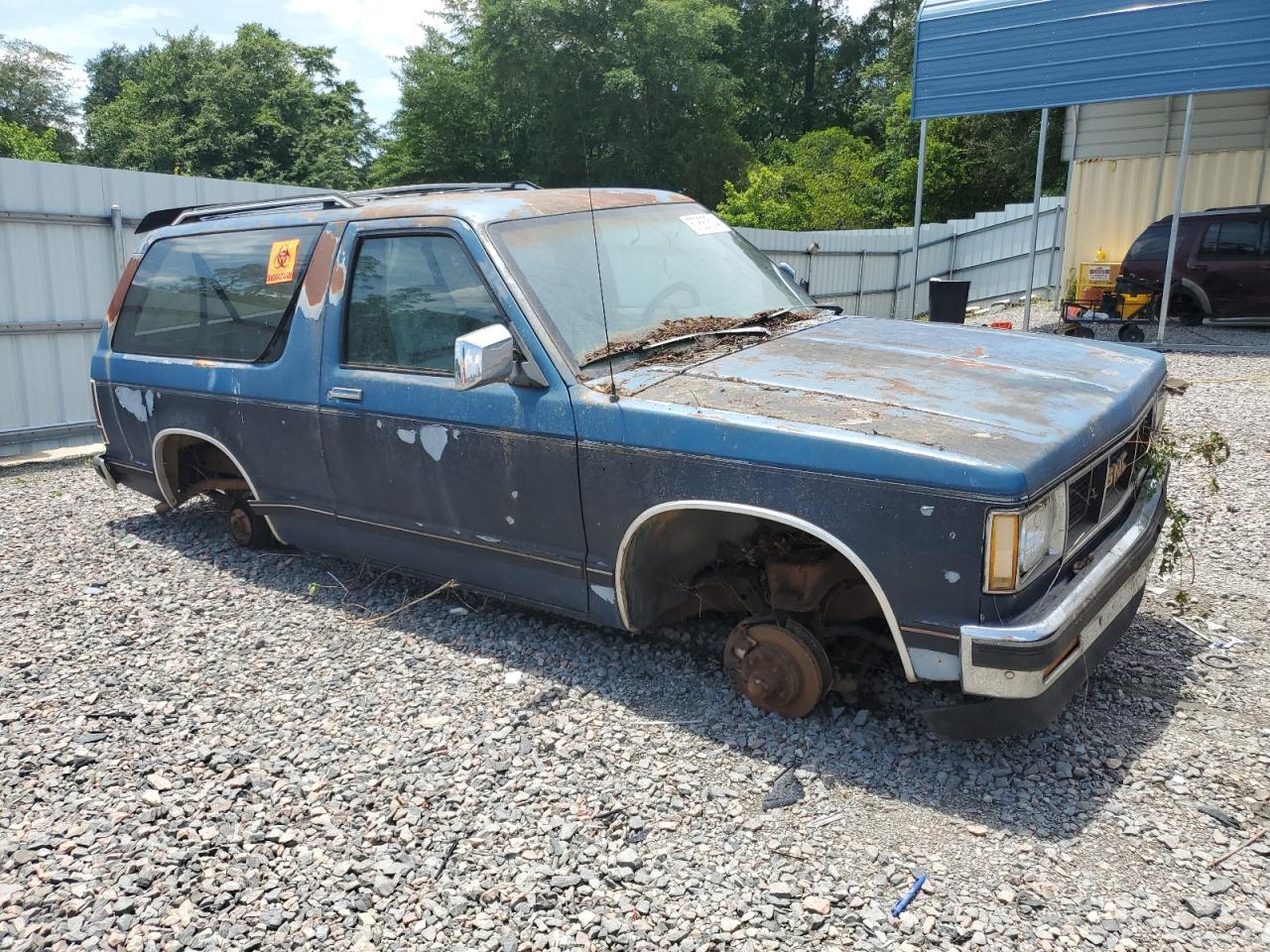 1989 GMC S15 Jimmy VIN: 1GKCS18Z3K8538135 Lot: 67883504