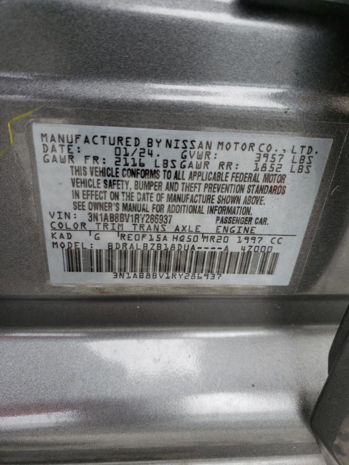 3N1AB8BV1RY286937 2024 Nissan Sentra S