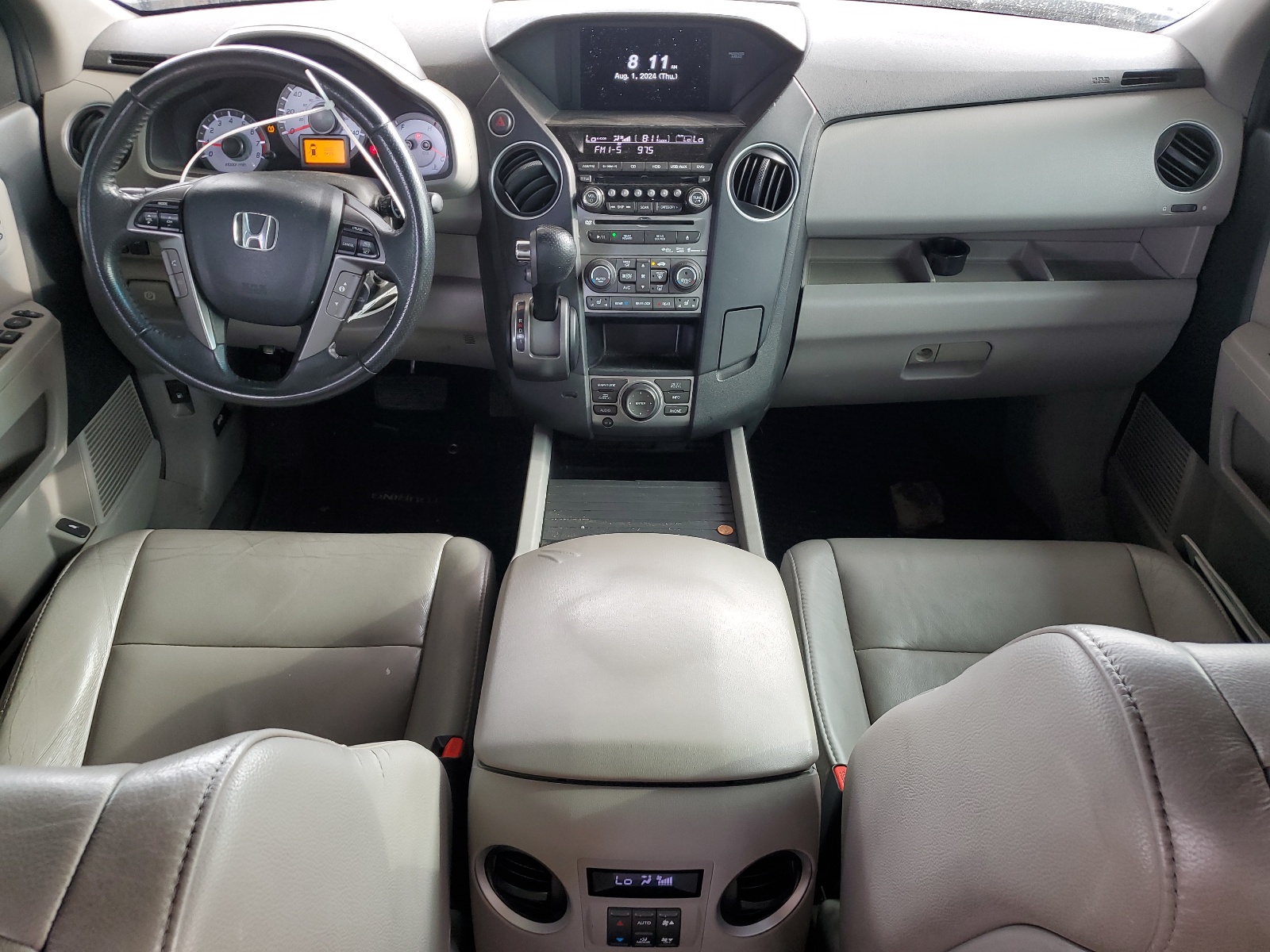 5FNYF3H95CB011636 2012 Honda Pilot Touring