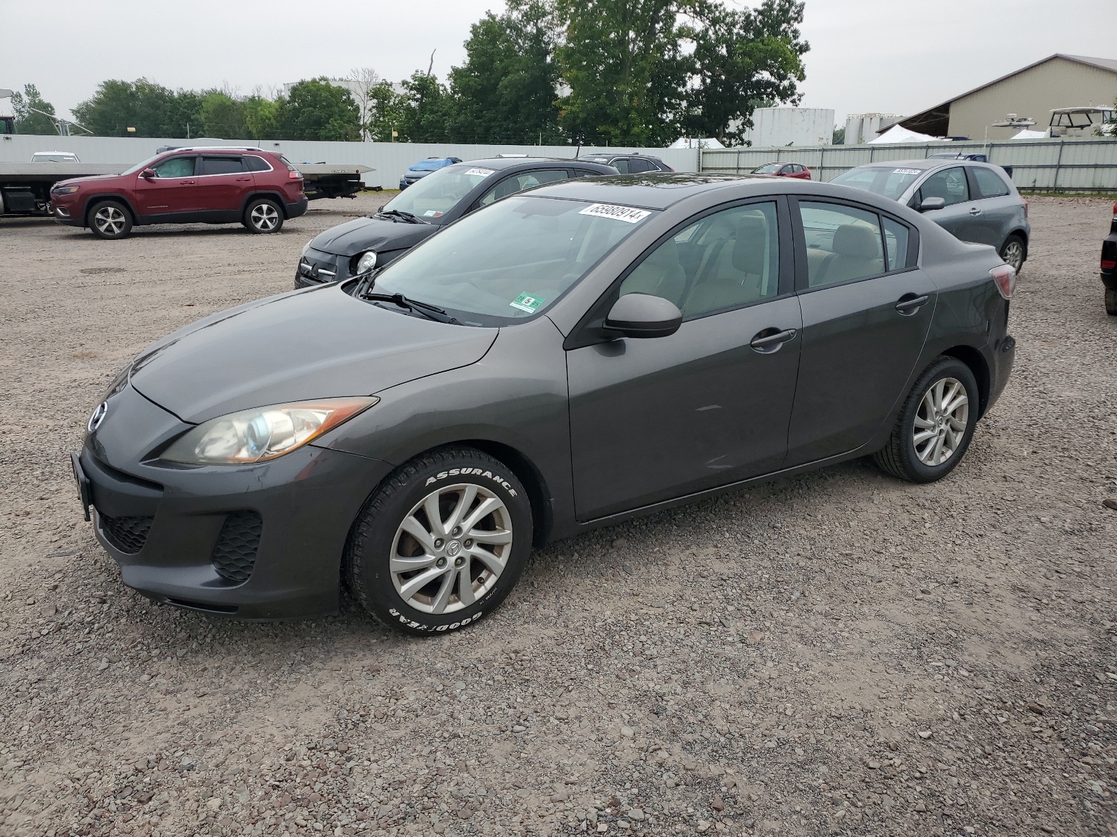 2012 Mazda 3 I vin: JM1BL1W85C1615600