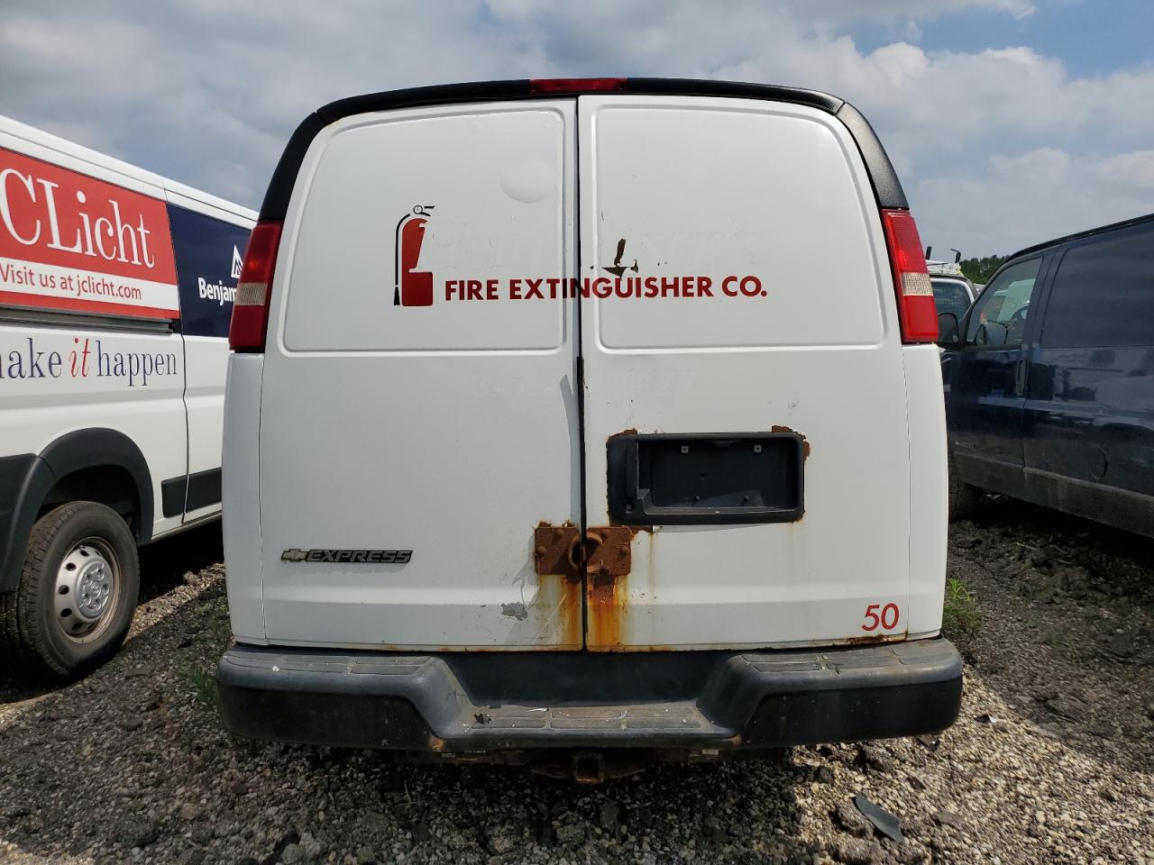 2008 Chevrolet Express G2500 VIN: 1GCGG25C881200185 Lot: 45269374