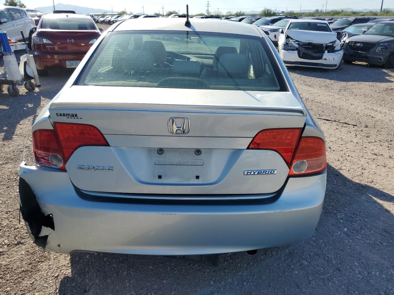 2008 Honda Civic Hybrid VIN: JHMFA36218S017020 Lot: 68101694