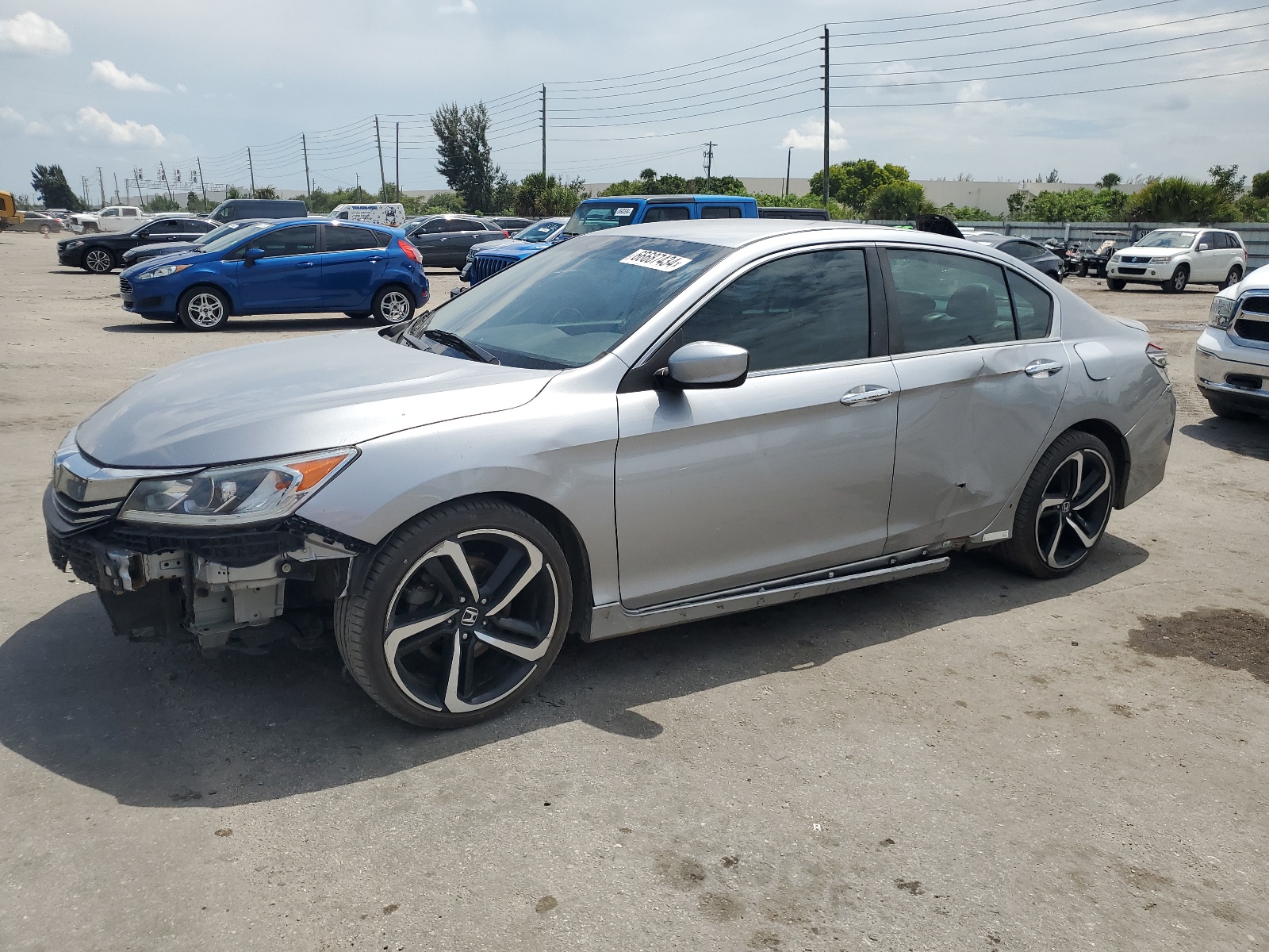 1HGCR2F58GA098041 2016 Honda Accord Sport