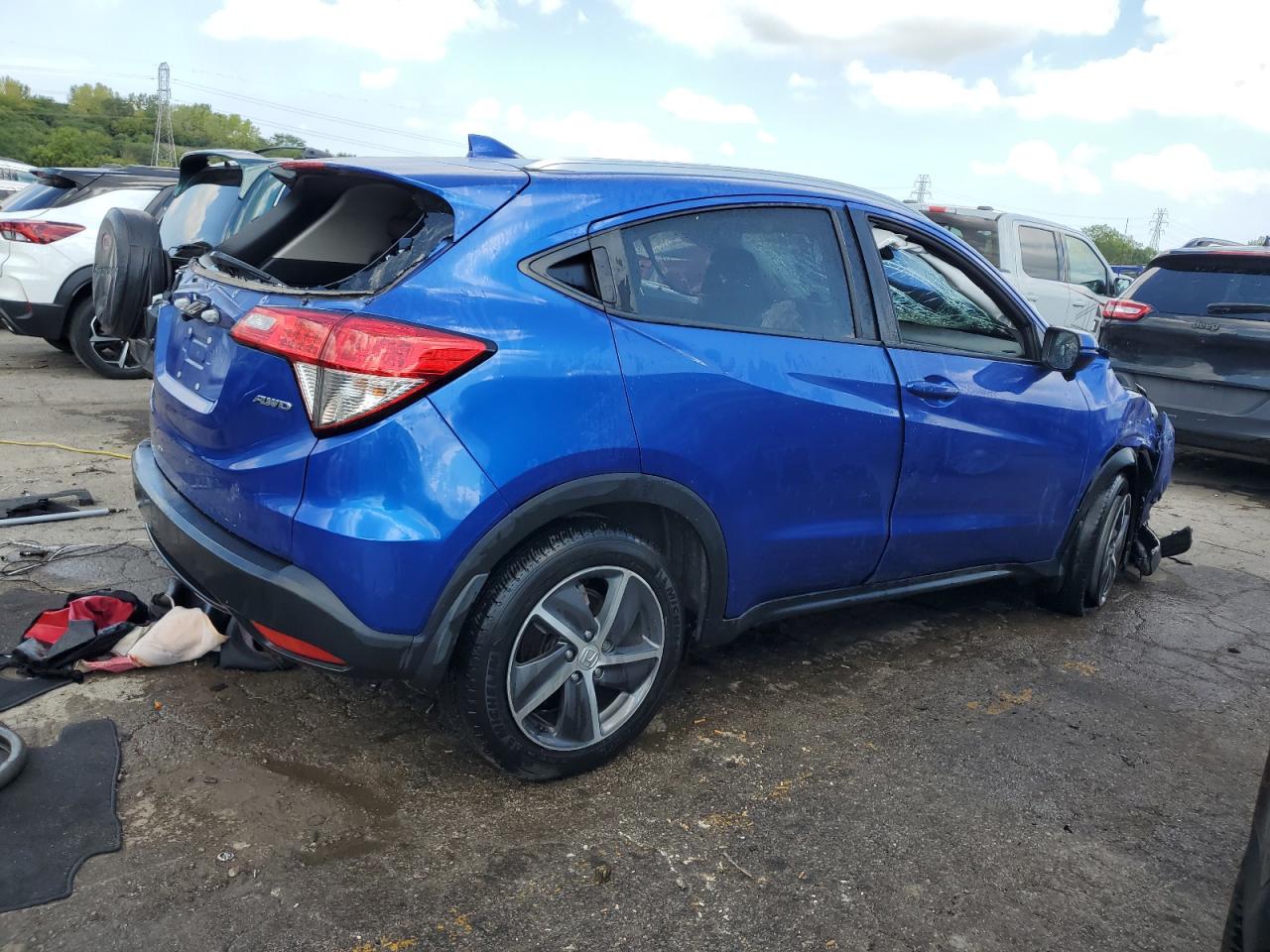 VIN 3CZRU6H54MM720655 2021 HONDA HR-V no.3