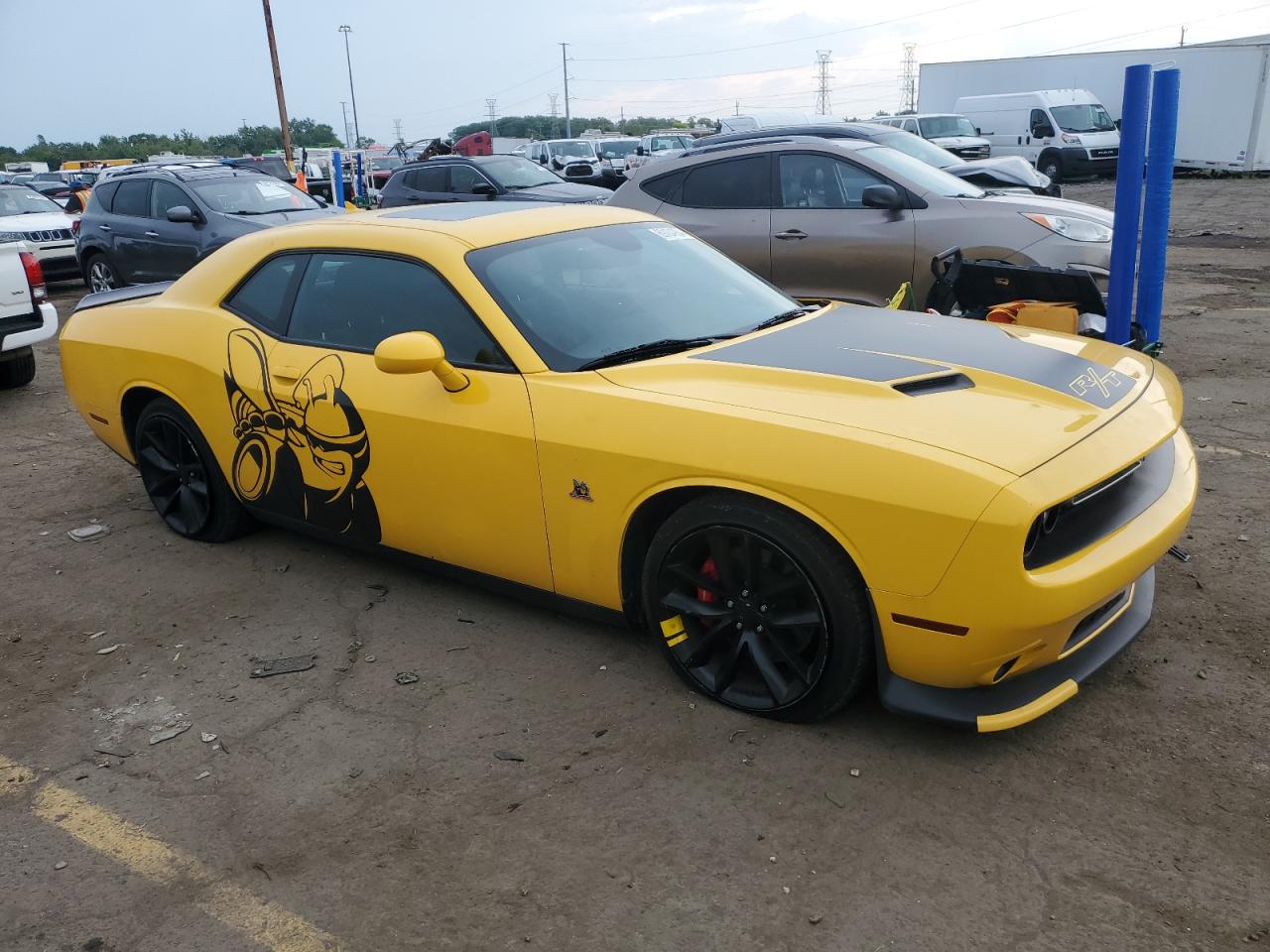 VIN 2C3CDZFJ7JH246177 2018 DODGE CHALLENGER no.4