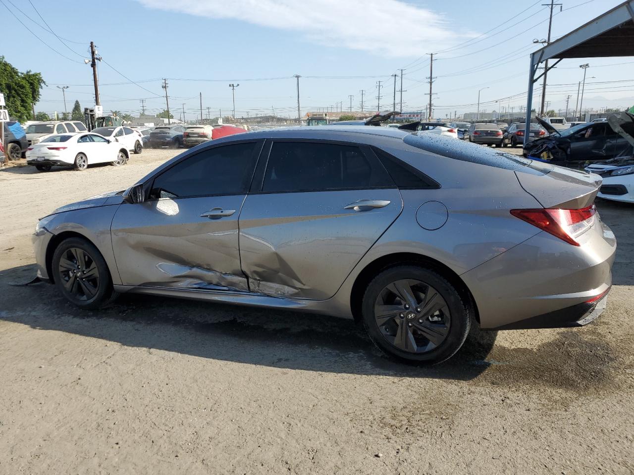 2021 Hyundai Elantra Sel VIN: KMHLS4AG7MU193350 Lot: 66124684