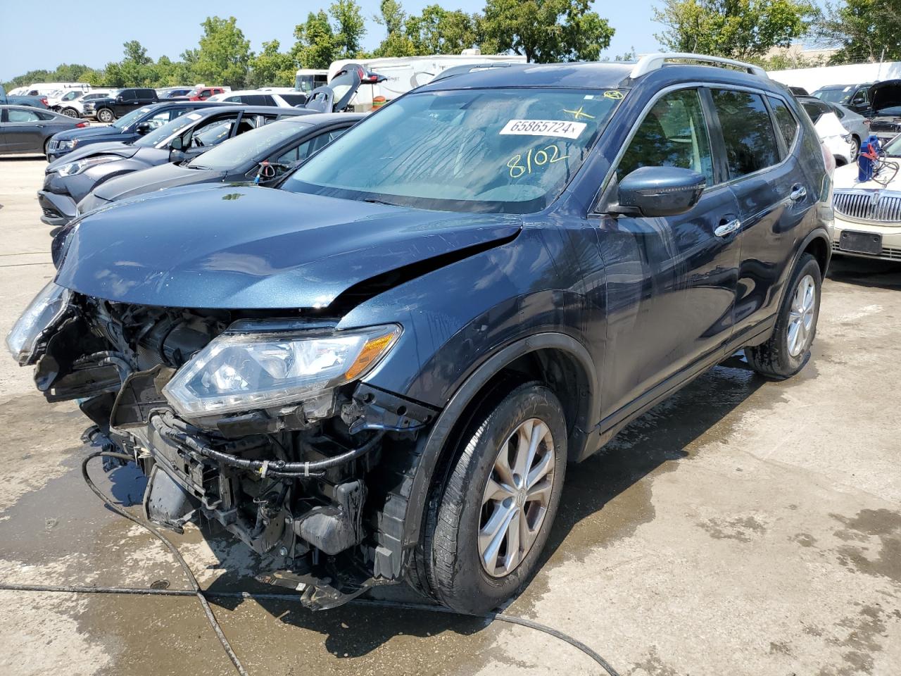 2016 Nissan Rogue S VIN: 5N1AT2MVXGC895756 Lot: 65865724