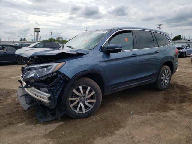 2021 Honda Pilot Ex продається в Chicago Heights, IL - Front End