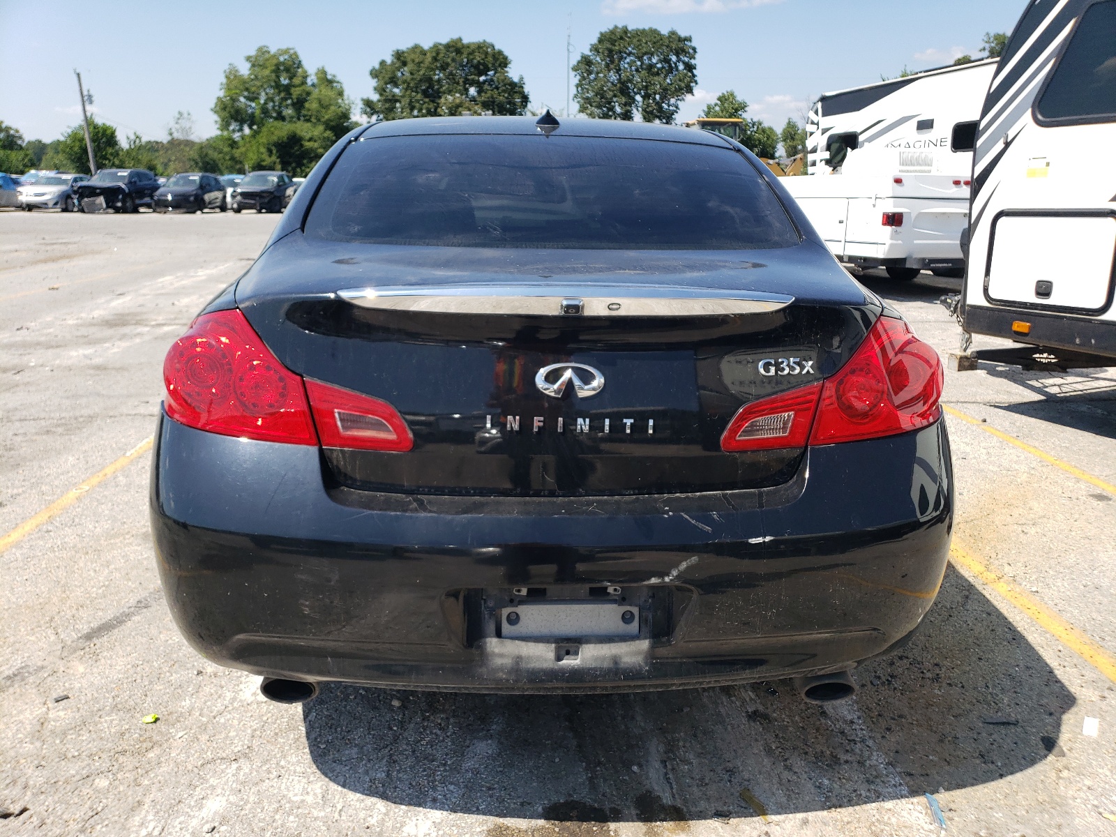 JNKBV61F58M259487 2008 Infiniti G35