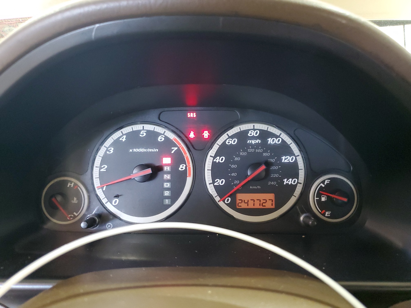 JHLRD788X2C086274 2002 Honda Cr-V Ex