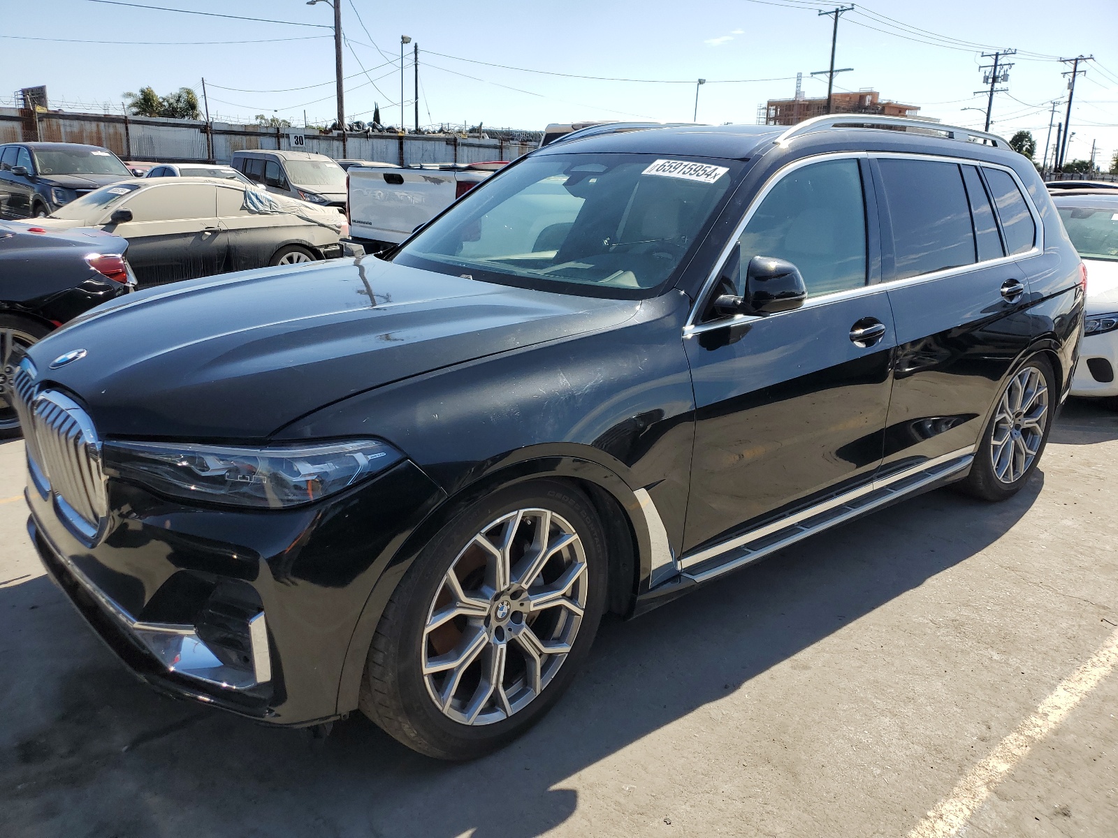 2022 BMW X7 xDrive40I vin: 5UXCW2C00N9L17930